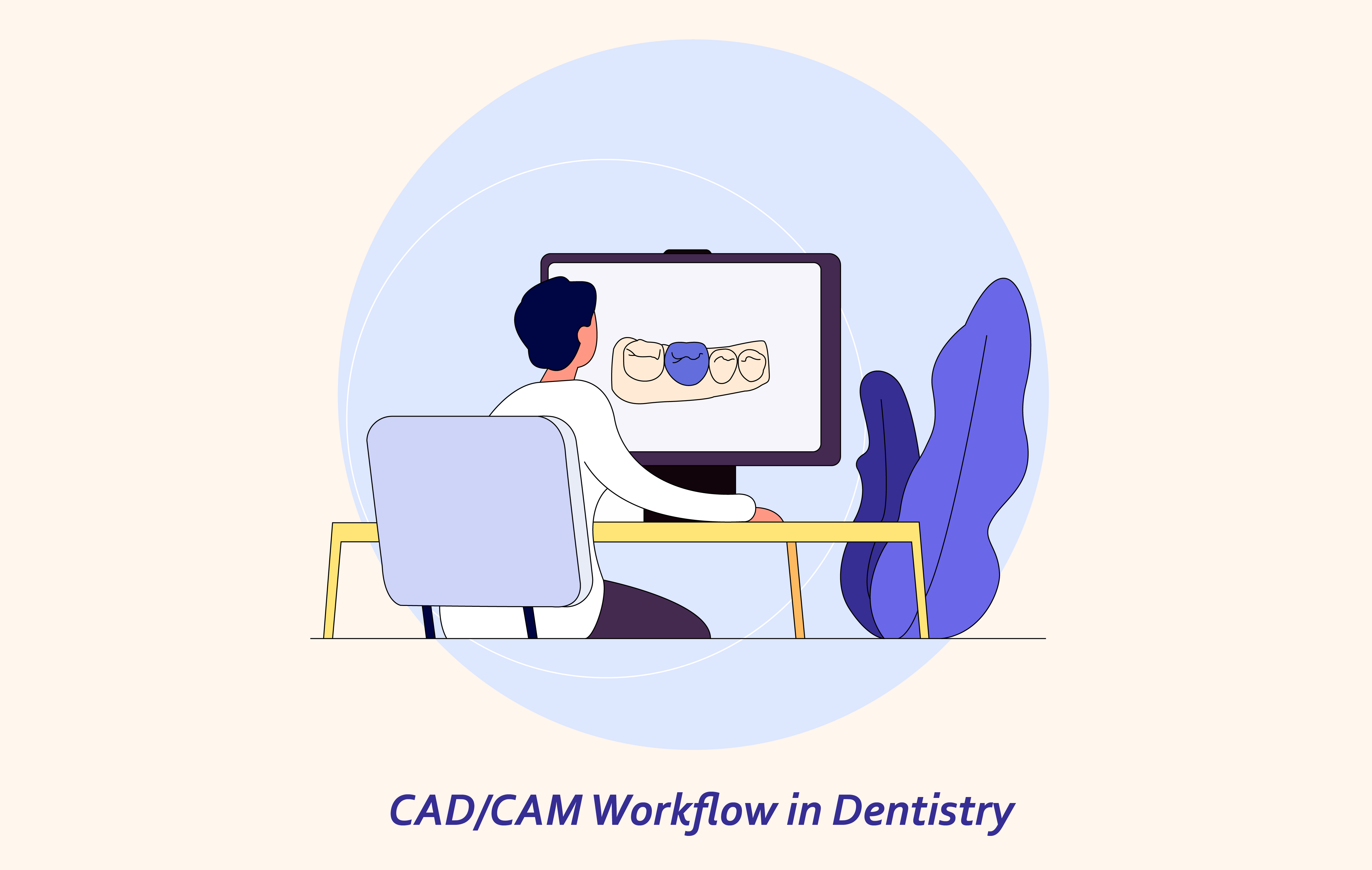 دندان سازی میں CAD/CAM ورک فلو