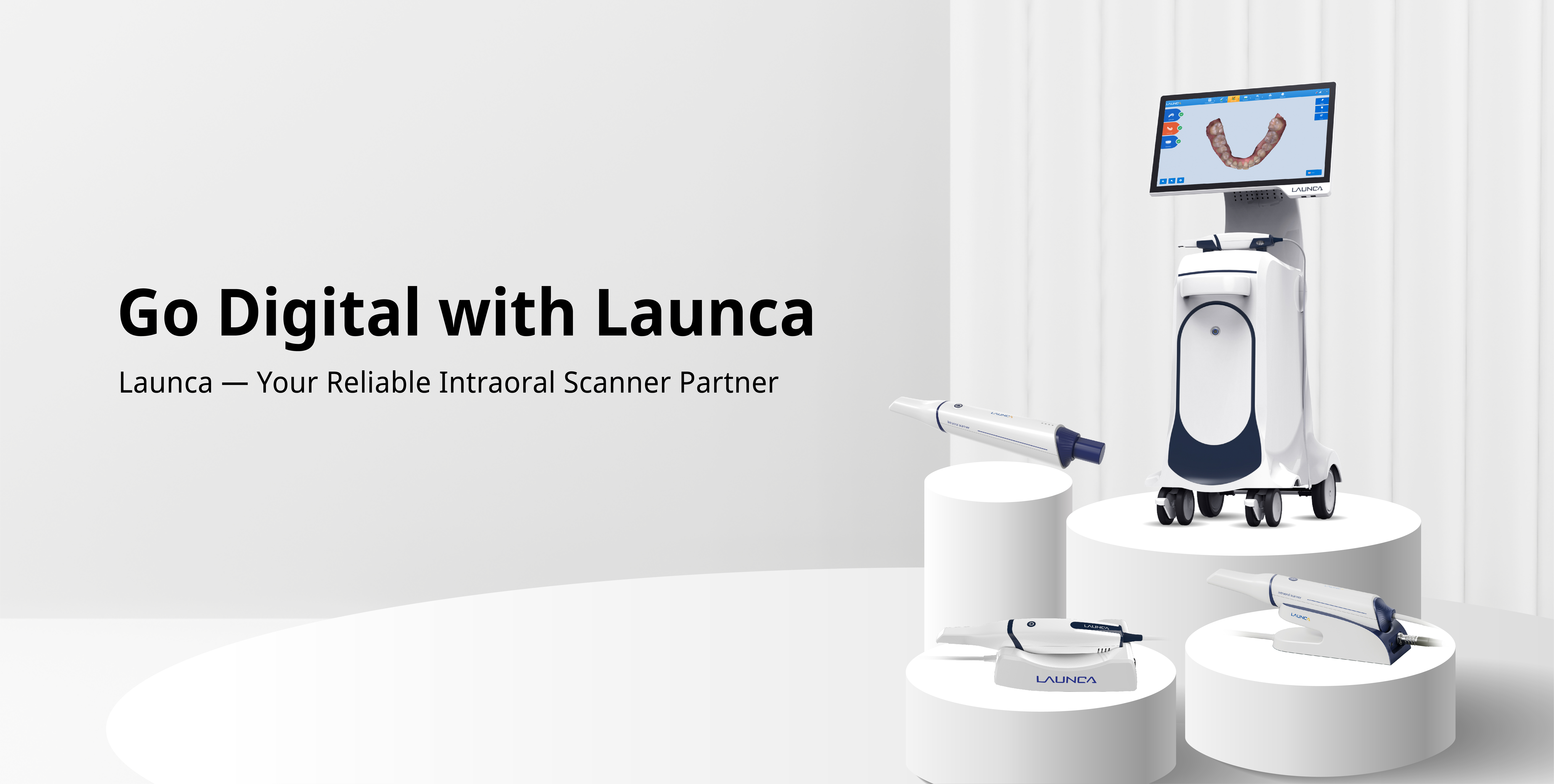 LAUNCA intraorale scanners