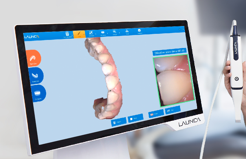launca dl206 equipped with an integrated full HD touch screen
