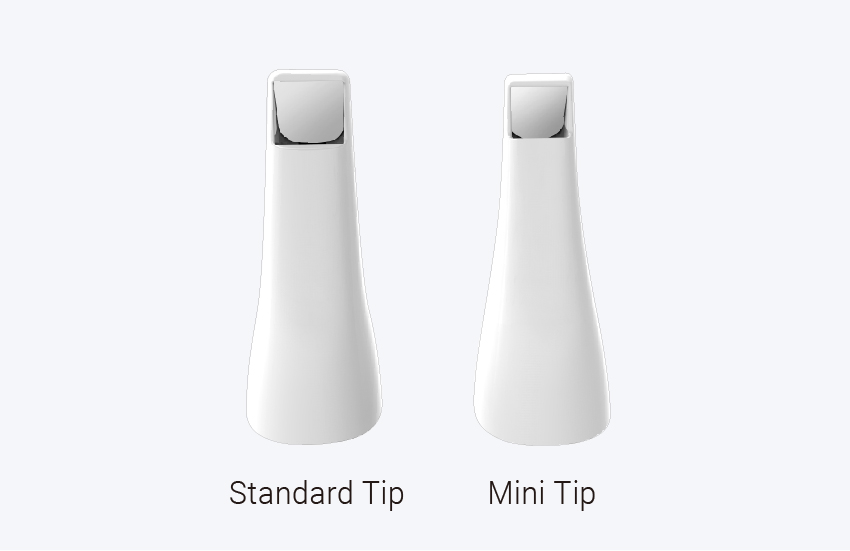 launca dl300p intraoral scanner have 2 tips for different patient